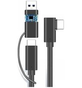 Resim Tongxida Oculus Quest 2 Usb3.2 Gen1 Vr Bağlantı Düzeneği, C-c+usb3.1 5m, Hızlı Şarj Ve Veri Aktarımı 