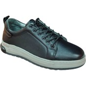 Resim Hullgar 3056 Mdl Erkek Siyah (40-44) Deri Casual Ayakkabı 
