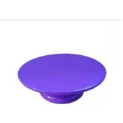 Resim Plastik Döner Pasta Sıvama Standı 32 Cm Mor N11.2713 