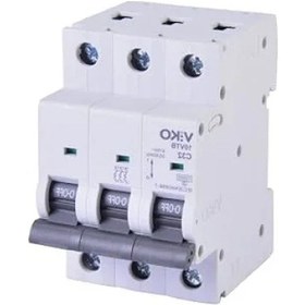 Resim Otomatik Sigorta - 10ka C Tipi, 3 Kutup, 32a 