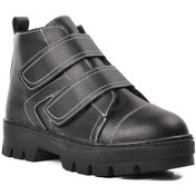 Resim Aspor Arz 2301004-F Siyah İçi Kürklü Cırtlı Çocuk Bot Siyah 