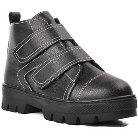 Resim Aspor Arz 2301004-F Siyah İçi Kürklü Cırtlı Çocuk Bot Siyah 