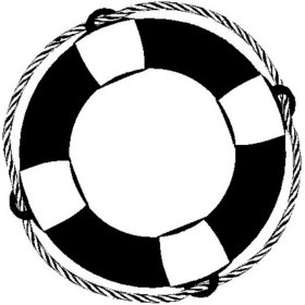 Resim Cankurtaran Simidi (Oto-Motor-Laptop-Duvar-Dekor) 10 x 10 cm 