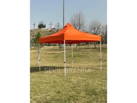 Resim Özbience Şık 300X300 Güneş Koruyucu Gazebo Tente, Bahçe ve Dış Mekan Kullanımı 