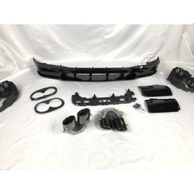 Resim Mercedes Benz W118 Cla180 Cla200 Uyumlu Cla45 Dfüzör Ve Egzoz Ucu 