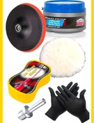 Resim MOONSHOP Polisaj Ped Temizleme Fırçası Çizik Onarıcı Ped Çizik Onarıcı İlaç Jel Set.. 