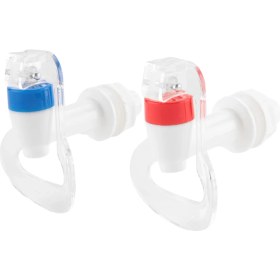 Resim Su Dağıtıcı Değiştirme Push Museti - Soğuk ve Sıcak Su Türlü Mavi ve Kırmızı Paket (Yurt Dışından) 