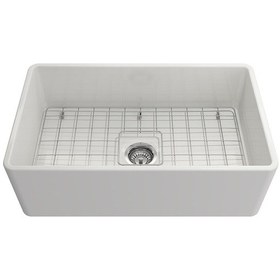 Resim Bocchi Lavello Mutfak Eviyesi 76 CM Parlak Beyaz 1138-001-0120-03 
