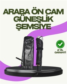 Resim Katlanabilir Araba Güneşliği Uv Ve Isı Koruması, Kolay Kurulum 