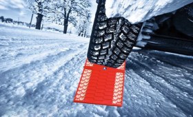 Resim Kaydırmaz Araç Pedi Kar Çamur Kum İçin Anti Patinaj Pedi Off Road Kar Don İçin Kaydırmaz 1 