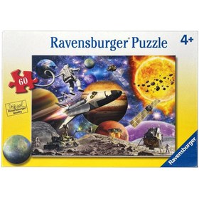 Resim Ravensburger 60 Parça Puzzle Uzayda Keşif 51625 