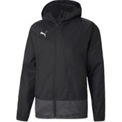 Resim Puma Teamgoal 23 Training Rain Jacket Erkek Futbol Antrenman Yağmurluk 65655903 Siyah 