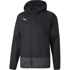 Resim Puma Teamgoal 23 Training Rain Jacket Erkek Futbol Antrenman Yağmurluk 65655903 Siyah 