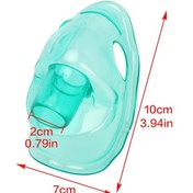 Resim Aile Tıbbi Inhalerler Maske Nebulizatör Maskeleri Çocuk Yetişkin İçin Inhaler Maskesi Ev Kompresör Inhaler Aksesuarları Masaj Seti Gümüş 