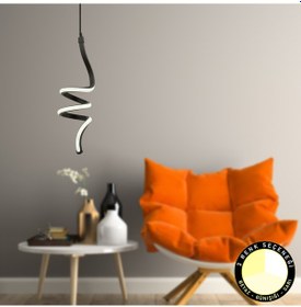 Resim Helio Sarkıt 27 Watt Sarkıt 3 Renkli Ledli Modern Mutfak Banyo Led Salon Sarkıt Avize 