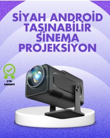 Resim shopwave 180° Dönebilen Gövde Tasarımıyla Tavan Yansıtmalı Taşınabilir Projektör 