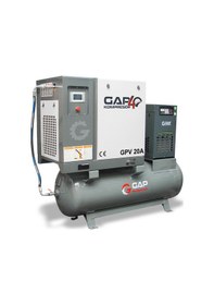 Resim Hava Kompresörü Depo Üstü Vidalı 20hp 500lt Gpv20a 
