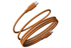 Resim Energea Helix 60 1.5m 60W Manyetik Type-C To Type-C Hızlı Şarj Kablo - Turuncu 