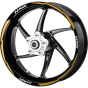 Resim Deeb N-Max Jant Şeridi Reflektif Beyaz Beyaz Model S 