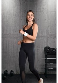 Resim Doreanse 5570 Bayan Modal Önden Fermuarlı Sporcu Siyah Sütyen 