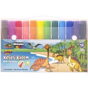Resim Nova Color Keçeli Kalem 12 Li Jumbo NC-874 