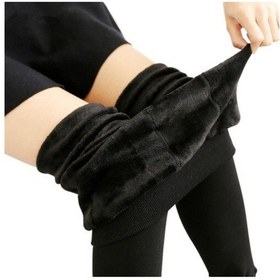 Resim Larosa Lingerie Larosa Termal Içi Peluş Kadın Taytsiyahm Siyah 