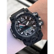 Resim Joefox Digital ve Analog 2 Yıl Garantili Kronmetre+Takvim+Alarm+Aydınlatma Erkek Kol Saati JOE.BK15 