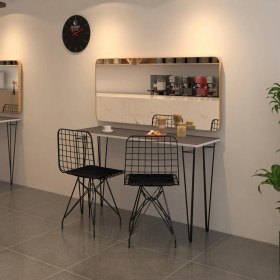 Resim Kenz Life Knsz Masa Sandalye Takımı HEM75MAZLUM Grisyh 100*040 2 Sandalye Syhsyh 