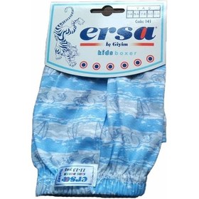 Resim 6 Lı Paket Ersa Erkek Çocuk Boxer Çocuk Desenli Boxer 