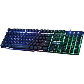 Resim Getorix GK-45X USB Kablolu Işıklı Oyuncu Q Klavye 