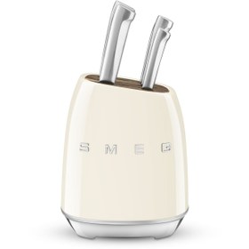 Resim Smeg Krem Standlı Bıçak Seti 50s Style Kbsf02cr 