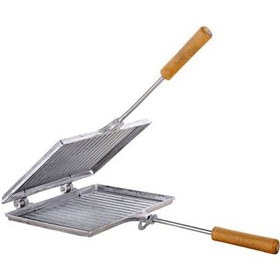 Resim Taşhan Ocak Üstü Döküm El Tost Makinesi 