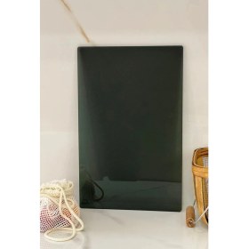 Resim B&G GLASS Temperli Cam Kesme & Sunum Tahtası Kaymaz Ayaklı Isıya Dayanıklı Çizilmez Antibakteriyel 25X35 8mm Füme 