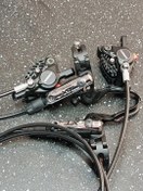 Resim SHIMANO DEORE XT BL-M785 BR-M785 ÖN ARKA HİDROLİK DİSK FREN TAKIMI 