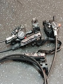 Resim SHIMANO DEORE XT BL-M785 BR-M785 ÖN ARKA HİDROLİK DİSK FREN TAKIMI 