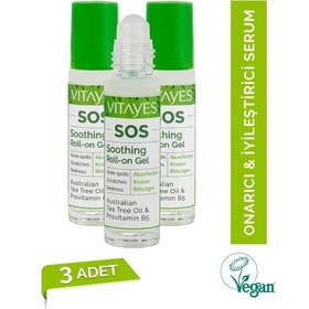 Resim Vitayes Akne Sivilce ve Siyah Nokta Sinek Isırması Sos Doğal Çay Ağacı Serumu 3 x 10 ML 