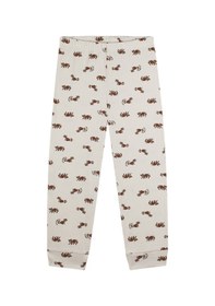 Resim Antebies Organik Bej Erkek Çocuk Pijama Takımı Renkli 