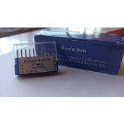 Resim FO-41S Serisi Elmas Diamond Burs.fg Matkap Yüksek Hızlı Stomatoloji Departmanı Diş Lab Taşlama Aracı 10 Adet 