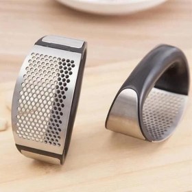 Resim Yeni Sarımsak Ezici Paslanmaz Çelik Garlic Press 