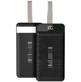 Resim Powerway Qc60 60000 Mah 3.0 Kablolu 22.5w Powerbank 