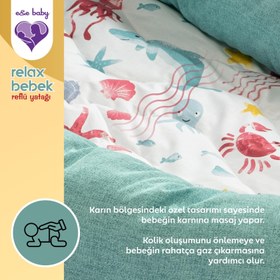 Resim E&E Baby Masajlı Relax Pilli Bebek Reflü Yatağı - Standart / Standart 