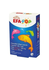 Resim New Life Efa-Pop Omega 3 Balık Yağı 30 Kapsül 