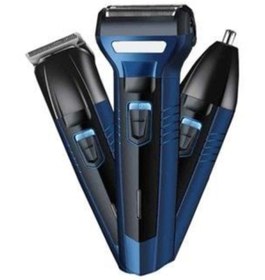 Resim Empressco 3'lü Erkek Bakım Seti: Saç, Sakal, Burun Kılı Alma, 3in1, Beyaz 