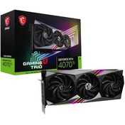 Resim MSI GeForce RTX 4070 TI GAMING X TRIO 12GB GDDR6X 192Bit Ekran Kartı Msi