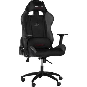 Resim / Rio Terletmez Kısmi Derili Kadife Kumaş Kırmızı Siyah Gaming Oyuncu Koltuğu / 120 kg Taşır 