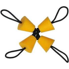 Resim Jeehugo Kano Su Çıkış Delik Tıkanıcısı Seti - 4 Adet Universal Silikon - 0.7-1.5 İnç - Su Girişini Engeller - Sarı 