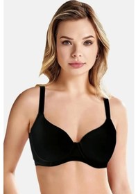 Resim Nurteks 196 Kadın Desteksiz Toparlayıcı Sütyen-siyah Siyah 