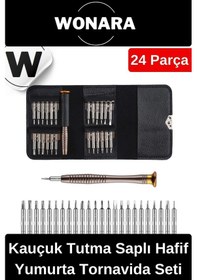 Resim Özel Üretim 112 Gr Ağırlığında Hafif Hassas Tamirat İçin Mini Çıtçıtlı Cüzdan Tornavida Seti 