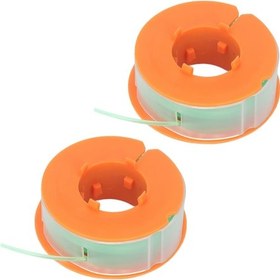 Resim Folinda 2 Adet Yeşil Nylon Çim Biçme Makinesi Bobini - Bosch Art 23/26/30, Combitrim, Comfort, Easytrim Uyumlu - Dayanıklı Kesim Performansı 