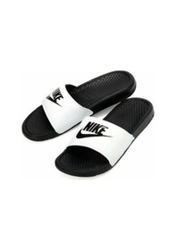 Resim Nike Benassi Jdı Spor Terlik 343880-100-100-100 Beyaz - Siyah 
